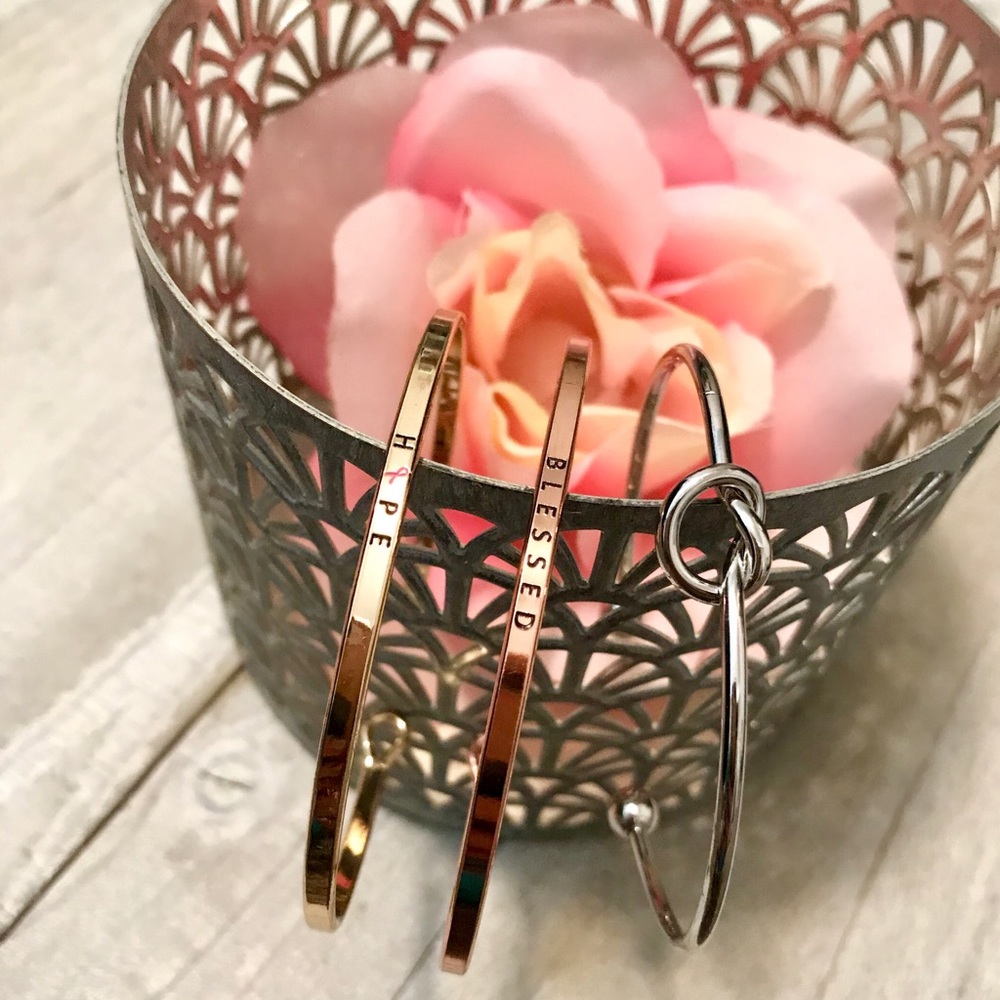 Bangle Bundle - Gold, Rose, Silver